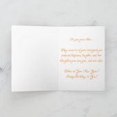 Carte d'anniversaire "Rows of Corn" (Intérieur)