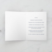 Carte d'anniversaire Sagittaire Espace Bleu (Intérieur)