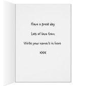 Carte d'anniversaire Sagittarius Astrology 22 nove (Intérieur (Droit))