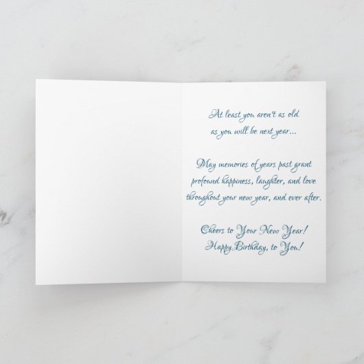 Carte d'anniversaire "Sailor Boy Oysters" (Intérieur)