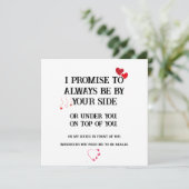 Carte d'anniversaire sale et vilaine pour lui (Debout devant)