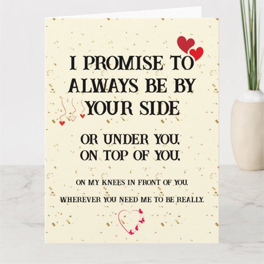 Carte d'anniversaire sale et vilaine pour lui (Devant)