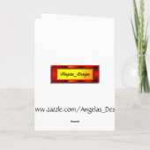 Carte d'anniversaire sautante de bouteille de (Dos)