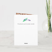 Carte d'anniversaire : Saveurs de crème glacée (Dos)