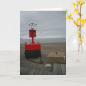 Carte d'anniversaire "Scenic Lake Superior" (Fleur jaune)