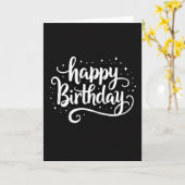 Carte d'anniversaire scintillante (Fleur jaune)