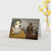 Carte d'anniversaire Sea Chanty Corgi (Fleur jaune)