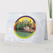 Carte d'anniversaire | Sequin Art City Sydney Aust (Dos)