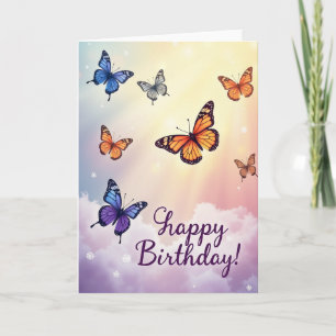 Carte d'anniversaire Serene Flight