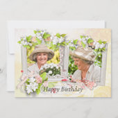 Carte d'anniversaire Shabby Chic Photo (Devant)