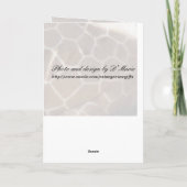 Carte d'anniversaire Silly Giraffe (Pour les enfan (Dos)