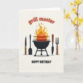Carte d'anniversaire Sizzling (Fleur jaune)