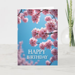 Carte d'anniversaire Sky Bloom