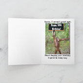 Carte d'anniversaire Smart Phone App 50e (Intérieur)