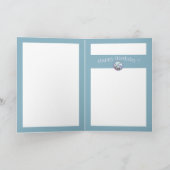 Carte d'anniversaire Smeraldo Flower (Intérieur)