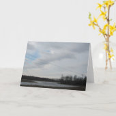 Carte d'anniversaire "Snake River" (Fleur jaune)