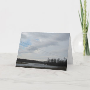 Carte d'anniversaire "Snake River"