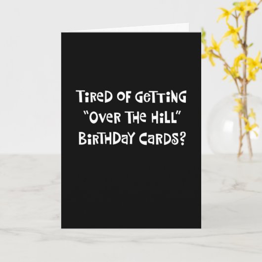 Carte d'anniversaire Snarky 79e (Fleur jaune)