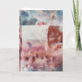 Carte d'anniversaire Soft Chaos (Dos)
