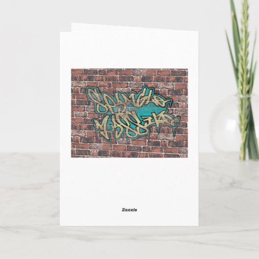 Carte d'anniversaire Son (Dos)