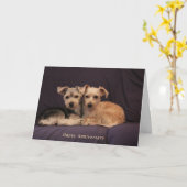 Carte d'anniversaire Soul mate (Fleur jaune)