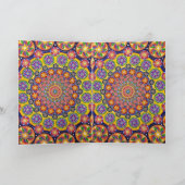 Carte d'anniversaire "sous microscope" (Intérieur)