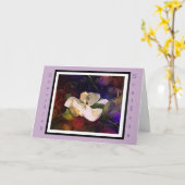 Carte d'anniversaire Southern Belle (Fleur jaune)