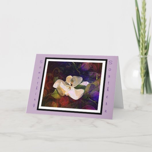 Carte d'anniversaire Southern Belle (Devant)