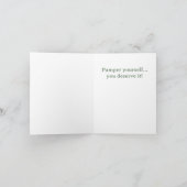 Carte d'anniversaire Spa Kitty (Intérieur)