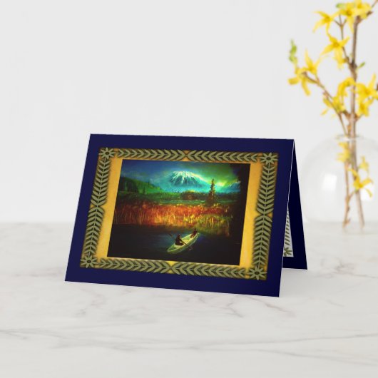 Carte d'anniversaire spéciale (Fleur jaune)