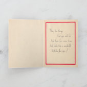 Carte d'anniversaire spéciale de fille (Intérieur)