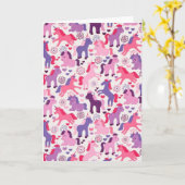 Carte d'anniversaire spéciale de souhait de la (Fleur jaune)