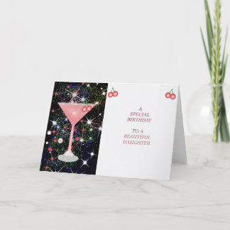 Carte d'anniversaire spéciale pour fille