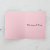 Carte d'anniversaire | Sphynx Chat Lady avec Gâtea (Intérieur)