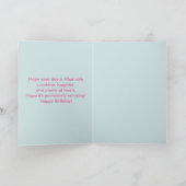 Carte d'anniversaire Splash-tastic Border Collie (Intérieur)