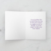 Carte d'anniversaire Splish Splash Mermaid (Intérieur)