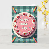 Carte d'anniversaire Sprinkle (Fleur jaune)