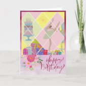 Carte d'anniversaire standard pliée 5" x 7" (Devant)