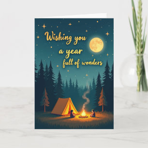 Carte d'anniversaire Starry Dream