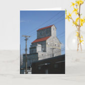 Carte d'anniversaire "Stillwater Sawmill" (Fleur jaune)