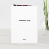 Carte d'anniversaire stylé (Dos)