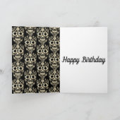 Carte d'anniversaire stylé (Intérieur)