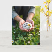 Carte d'anniversaire Sunflower Hands (Fleur jaune)