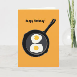 Carte d'anniversaire Sunny Side Up