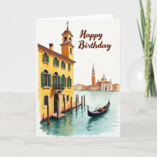 Carte d'anniversaire Sunny Vista