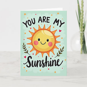 Carte d'anniversaire Sunshine Art