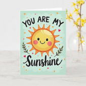 Carte d'anniversaire Sunshine Art (Fleur jaune)