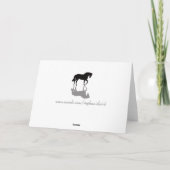 Carte d'anniversaire Super Cute Chat et Poisson (Dos)