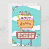 Carte d'anniversaire super rétrospective (Devant)