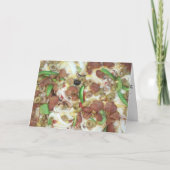 Carte d'anniversaire "Supreme Pizza" (Devant)